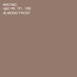 #95796C - Almond Frost Color Image