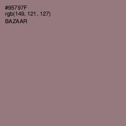 #95797F - Bazaar Color Image