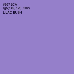 #957ECA - Lilac Bush Color Image