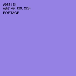 #9581E4 - Portage Color Image