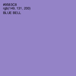 #9583C8 - Blue Bell Color Image