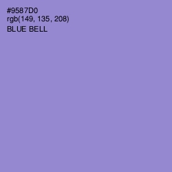 #9587D0 - Blue Bell Color Image