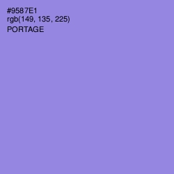 #9587E1 - Portage Color Image