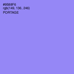 #9588F6 - Portage Color Image