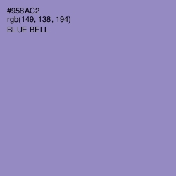 #958AC2 - Blue Bell Color Image