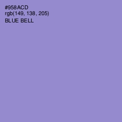 #958ACD - Blue Bell Color Image