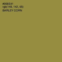 #958E41 - Barley Corn Color Image