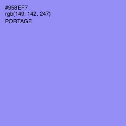 #958EF7 - Portage Color Image