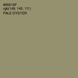 #95916F - Pale Oyster Color Image