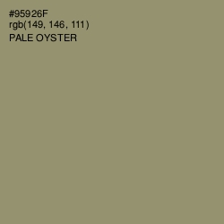 #95926F - Pale Oyster Color Image