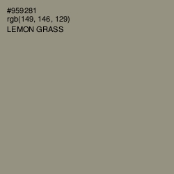 #959281 - Lemon Grass Color Image