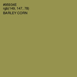 #95934E - Barley Corn Color Image