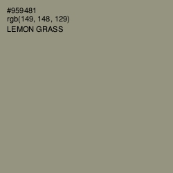 #959481 - Lemon Grass Color Image