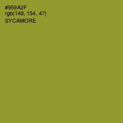 #959A2F - Sycamore Color Image