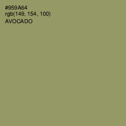 #959A64 - Avocado Color Image