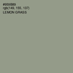 #959B89 - Lemon Grass Color Image