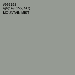 #959B93 - Mountain Mist Color Image