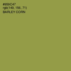 #959C47 - Barley Corn Color Image