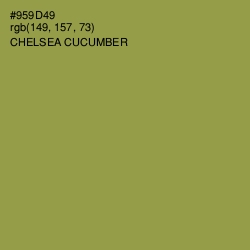 #959D49 - Chelsea Cucumber Color Image