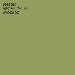 #959D61 - Avocado Color Image