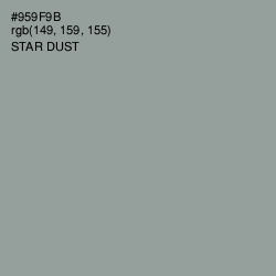 #959F9B - Star Dust Color Image