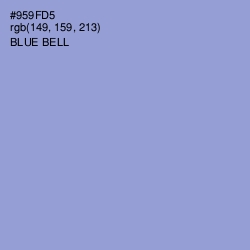 #959FD5 - Blue Bell Color Image