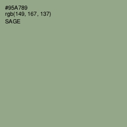 #95A789 - Sage Color Image