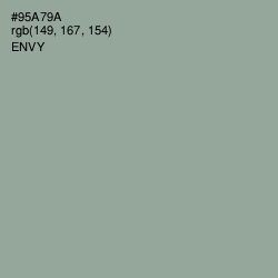 #95A79A - Envy Color Image