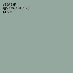 #95A89F - Envy Color Image