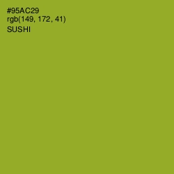 #95AC29 - Sushi Color Image