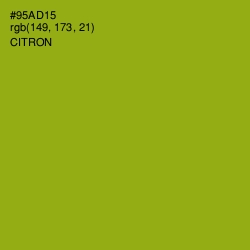 #95AD15 - Citron Color Image