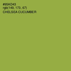 #95AD43 - Chelsea Cucumber Color Image