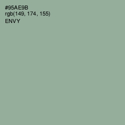 #95AE9B - Envy Color Image