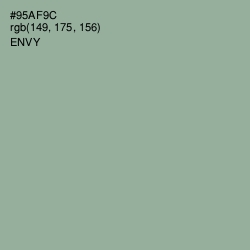 #95AF9C - Envy Color Image