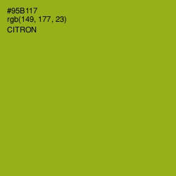 #95B117 - Citron Color Image