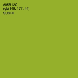 #95B12C - Sushi Color Image