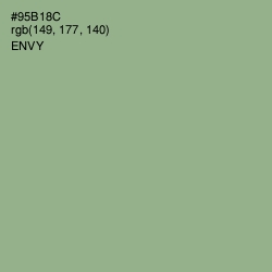 #95B18C - Envy Color Image