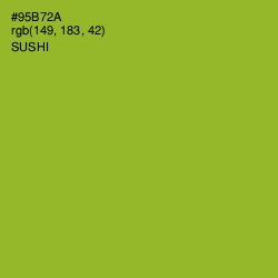 #95B72A - Sushi Color Image