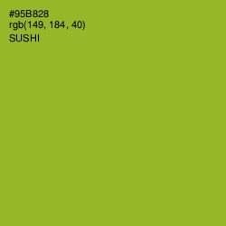 #95B828 - Sushi Color Image