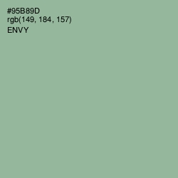 #95B89D - Envy Color Image