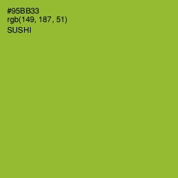 #95BB33 - Sushi Color Image