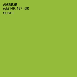 #95BB3B - Sushi Color Image