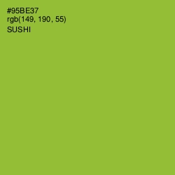 #95BE37 - Sushi Color Image