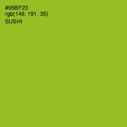 #95BF23 - Sushi Color Image