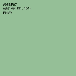 #95BF97 - Envy Color Image