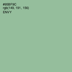 #95BF9C - Envy Color Image