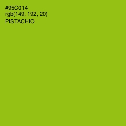 #95C014 - Pistachio Color Image