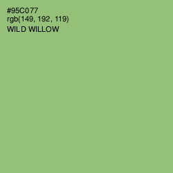 #95C077 - Wild Willow Color Image