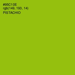 #95C10E - Pistachio Color Image