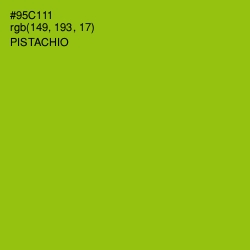 #95C111 - Pistachio Color Image
